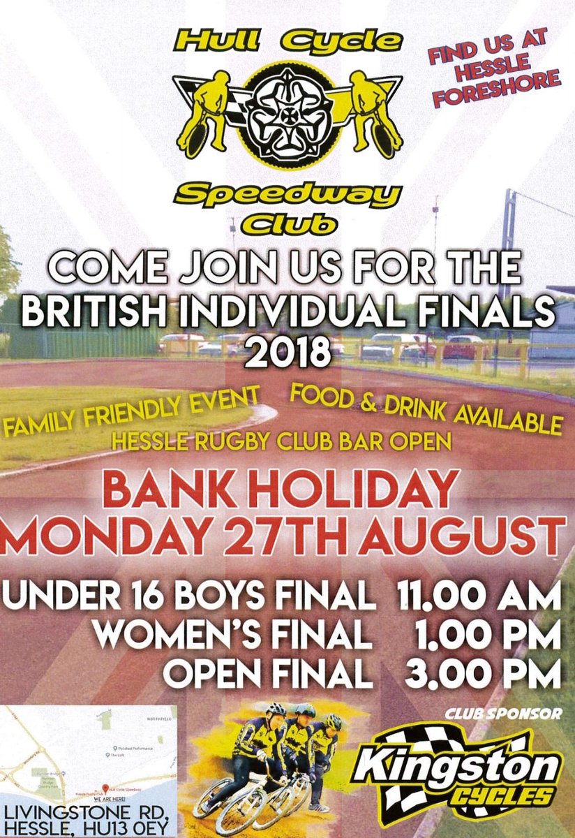 CooVarPaints's tweet photo. Coo-Var have recently provided paint to a local speedway club to restore their tracks. This bank holiday weekend they are holding their British Individual Finals for anyone interested and in the area. Monday 27th August @ Livingston Road, Hessle HU13 0EY #hullcyclespeedwayclub https://t.co/X5dwS57glI