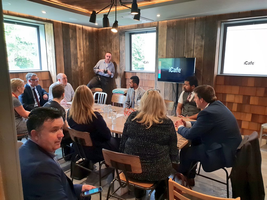 Great to have <a href="/jamiehepburn/">Jamie Hepburn MSP</a> along to <a href="/icafeuk/">iCafe</a> in Merchant City today to launch phase two of 'Discovering Your Potential', delivered through the Young Person's Consortium made up of <a href="/BarnardosScot/">Barnardo's Scotland</a>, <a href="/actnforchildren/">Action for Children</a> and @PrincesTrustSco