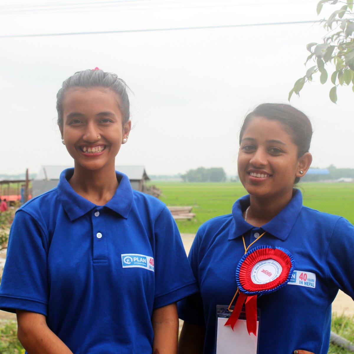 PlanGlobal's tweet photo. They did it! These two girls got their Mayor to take a stand to #EndHumanTrafficking of girls in Nepal - with the help of 46,000 petition signatures 🙌🏽 #TuesdayMotivation https://t.co/Waq79s8WpD