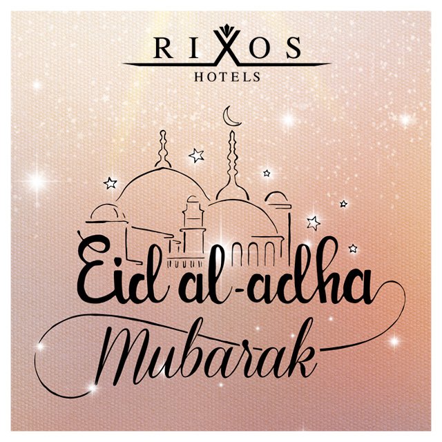 RixosSharm's tweet photo. From all of Rixos family in Egypt we wish you a happy eid and joyful times #RixosSeagate #RixosSharm #RixosAlamein https://t.co/iFteWUdTLk