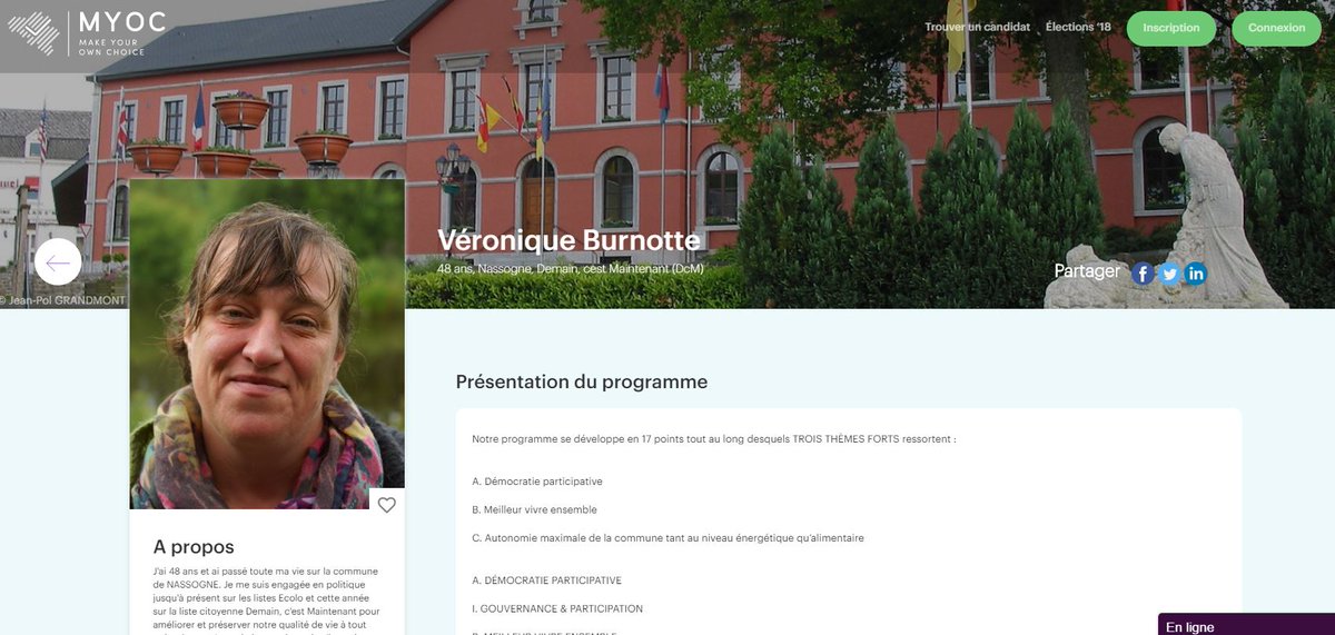 MYOC2018's tweet photo. ‼️Deux nouvelles listes inscrites pour les Communes de #Nassogne et #Hastière

Demain, c'est Maintenant &amp; Ensemble pour l'Avenir

Allez déjà découvrir les profils de Véronique Burnotte et Dimitri De Laet sur https://t.co/AW77uf66dq!

#NoMoreBlindVotesenWallonie #Communales2018 https://t.co/WnbUG90Ga3