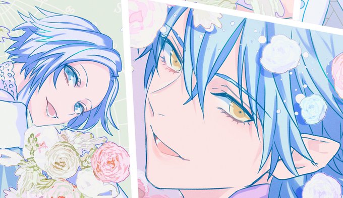 「blue hair brothers」 illustration images(Latest)｜16pages