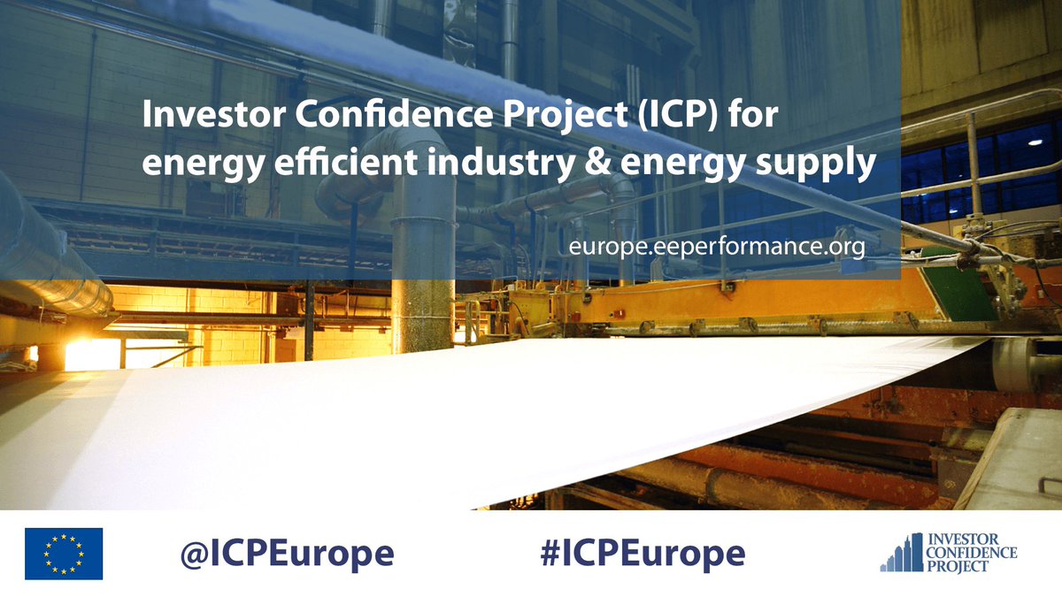 EEFinancing's tweet image. On September 11th,
the Investor Confidence Project #ICPeurope will be holding training, 
for #projectdevelopers involved in industry and #energysupply
Join!

ee-ip.org/articles/detai…

@icpeurope #sustainablefinance #EEFIG