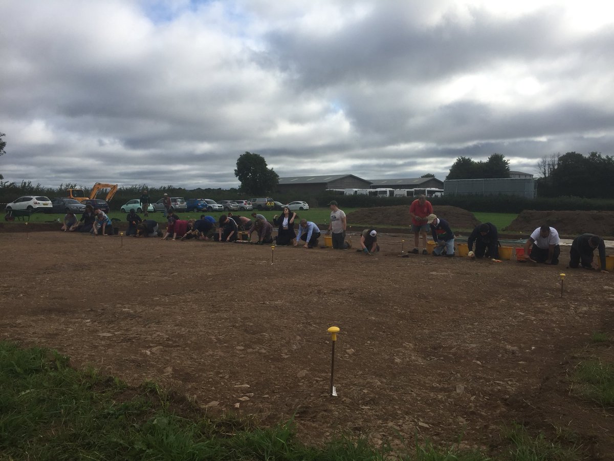 Good morning! It’s a bit overcast this morning; line cleaning continues apace. I can’t wait to get in there and have a go myself - but the public hub need setting up first, so I’m off into Ipplepen itself with our intern.