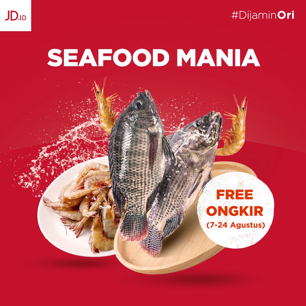JDid's tweet photo. Temukan berbagai macam seafood favorit kamu semuanya lengkap dengan diskon hingga 30% + GRATIS Ongkir!! Buruan cek sekarang juga ya https://t.co/R3ETBSW2US
#jdid #JDFresh #dijaminori #seafood https://t.co/ndIIWXKGo7
