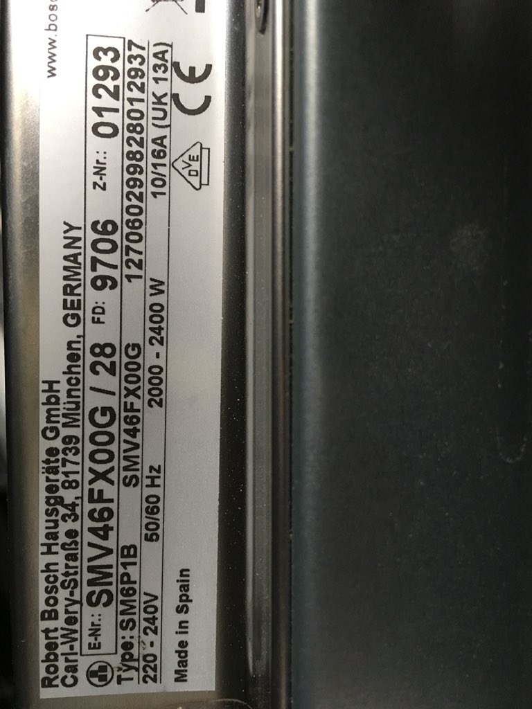 Bosch Home Uk On Twitter Hi John The Item Shown Seems To Have