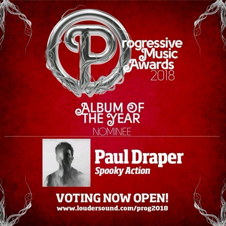 Voting for the Progressive Music Awards 2018 closes this Friday - have you voted yet?

‘Spooky Action’ is nominated as ‘Album Of The Year’! To cast your vote simply follow the link: loudersound.com/features/vote-… 

Your support is appreciated.