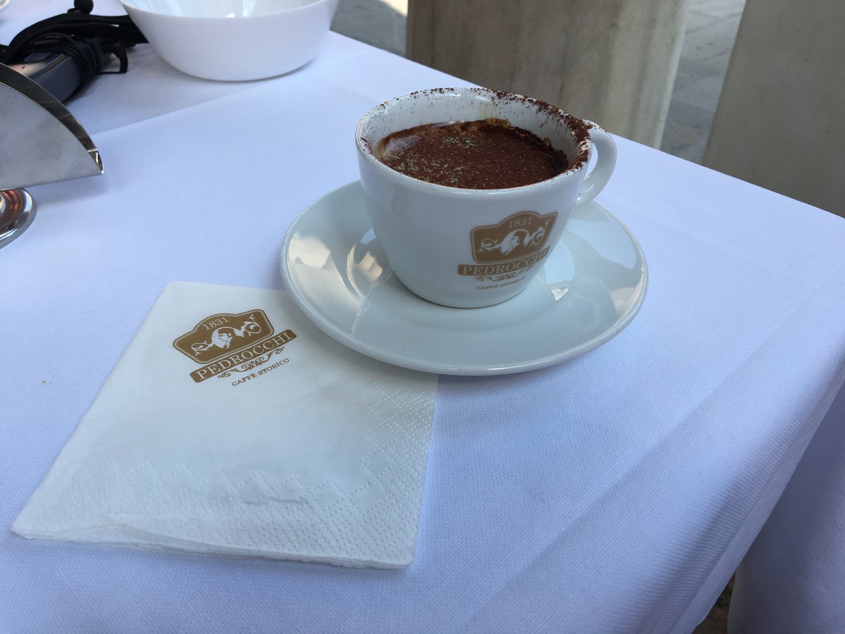Recommend to your clients when on Uniworld Venice sailings and on the Padua walking tour, stop off at Cafe Pedrocchi for their speciality coffee with sweet mint cream.