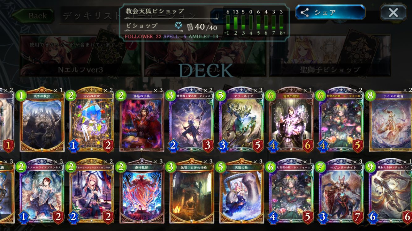 Rageに持ち込んだデッキ紹介 天狐ビショップ編 ワイズマンのブログ