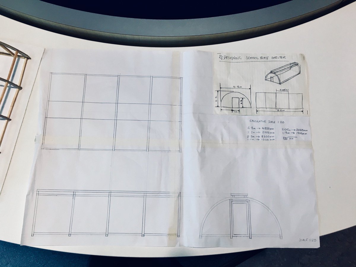 TechBrechin's tweet image. S3 Design &amp;amp; Build learning skills in: Surveying, Scale 1:20 Drawing and Modelling. #Numeracyacrosslearning #Developingskillsforwork