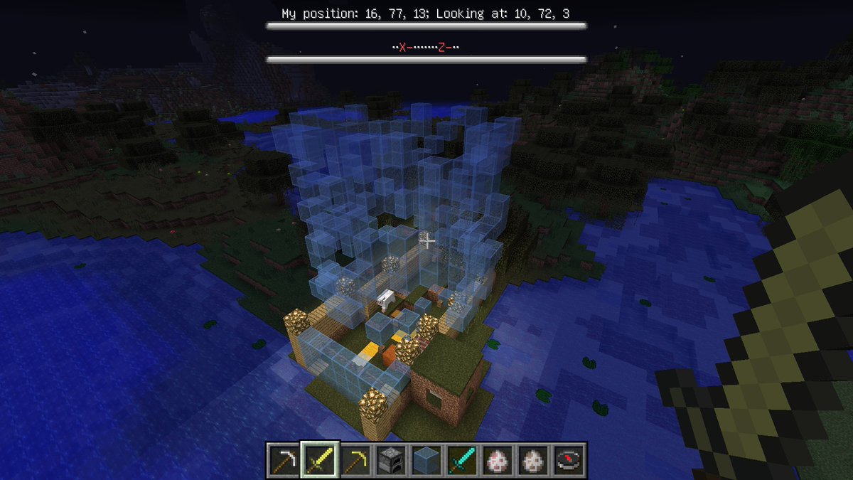 CodiaAdventures's tweet image. We have a dark wizard in our team who keeps the "infected" subjects in a safe place - the Glowing Lab. :)