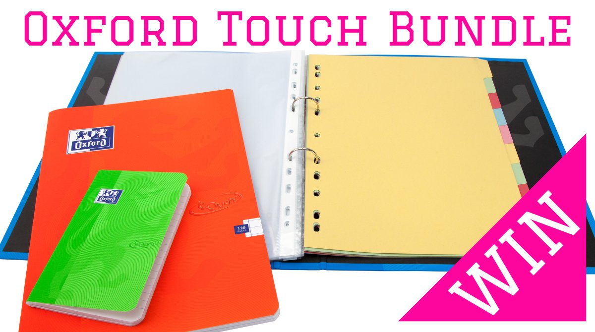 OxfordNotebooks's tweet photo. #CompetitionTime! #Win an Oxford Touch Back to School Bundle to get you started!

What are you studying when you go back to school/college/university?

One winner per platform, announced Friday 24th August. https://t.co/qNW2oqFQ04