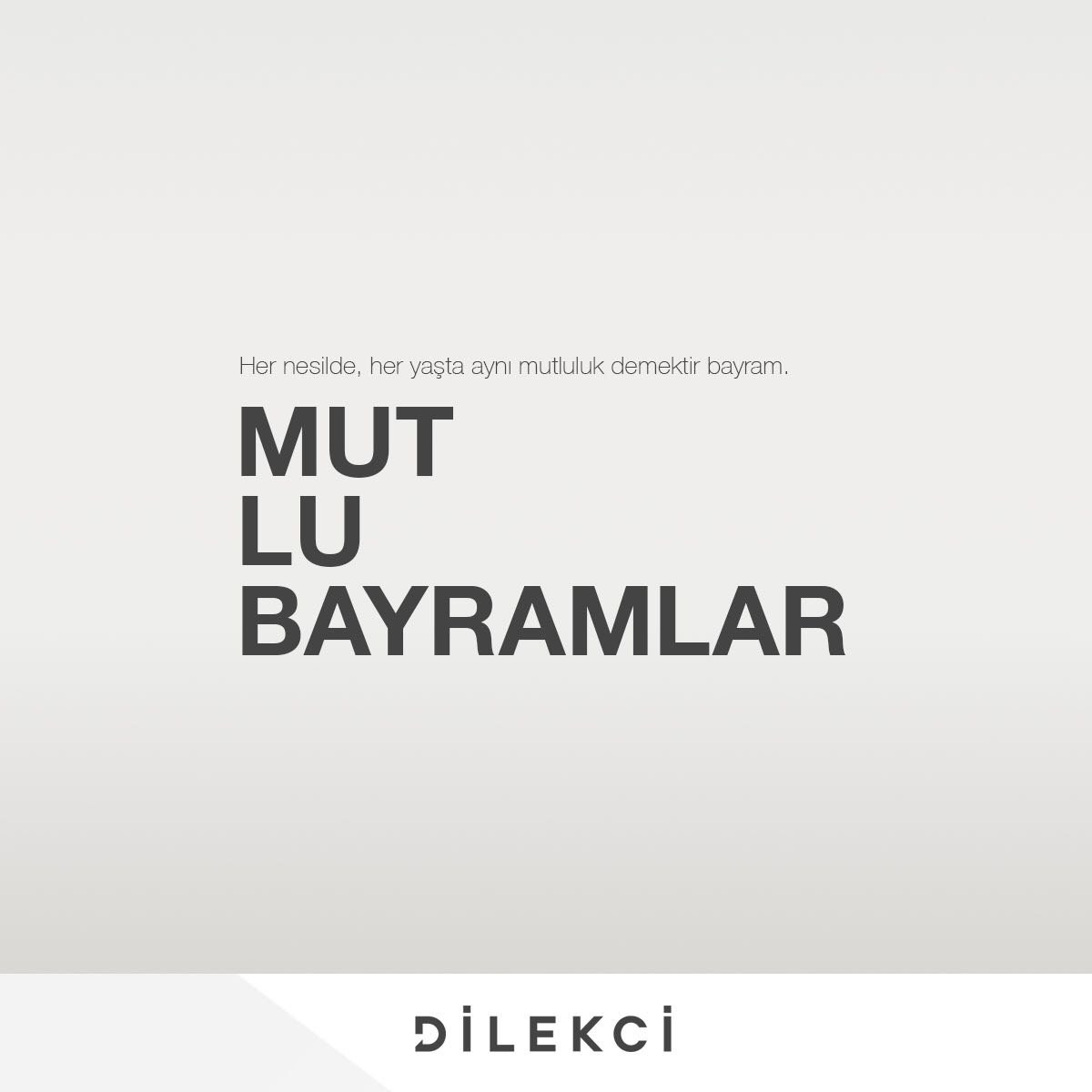 Mutlu bayramlar.