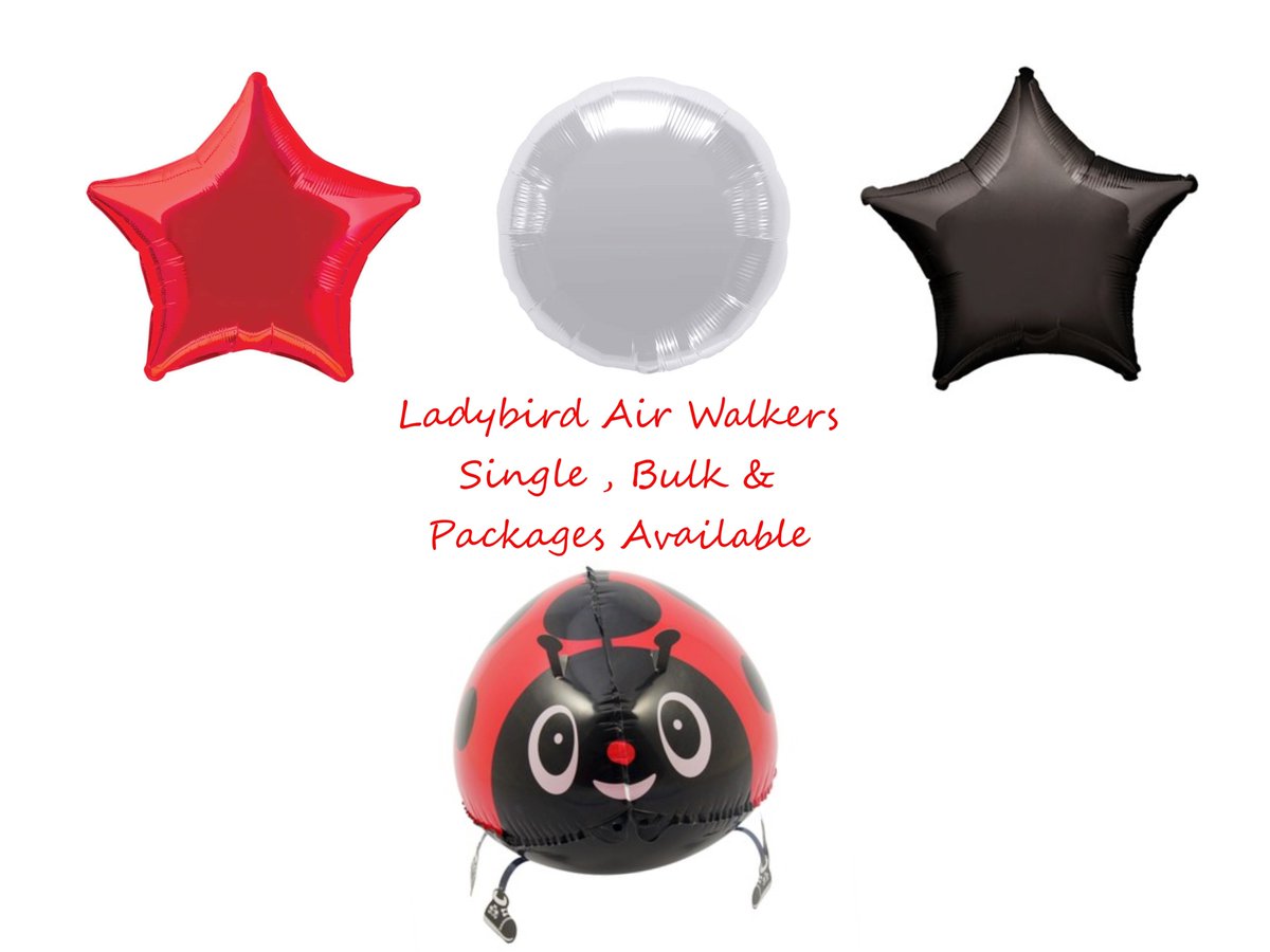animalballoon's tweet photo. Walking animal packages available #ladybird #ladybug #Redblacks https://t.co/ZWvtIrdxcf