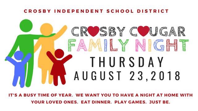 Crosby ISD tweet media