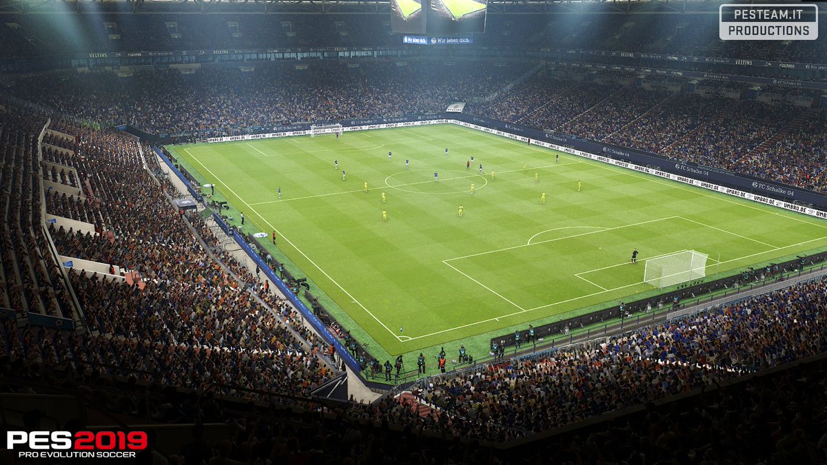 Veltins-Arena #PES2019demo #PES2019