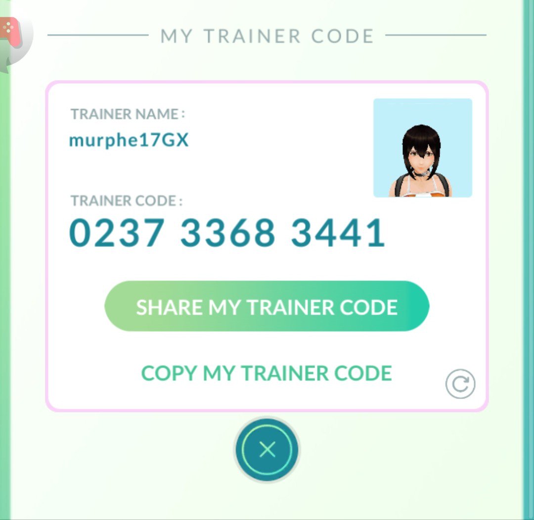 まふぺー Add Me Trainer Code 0237 3368 3441 Pokemongofriend ポケモンgoフレンド募集 T Co G0qyb5ue6s Twitter