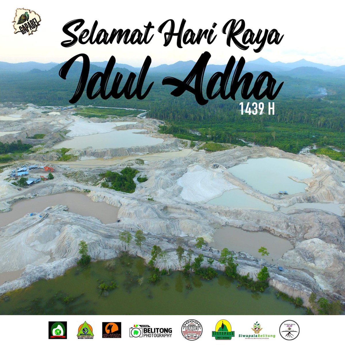 GAPABEL's tweet photo. Selamat Hari Raya Idul Adha 1439 H

#Gapabel
#AlamKorbanManusia https://t.co/6hGsnTTRZr
