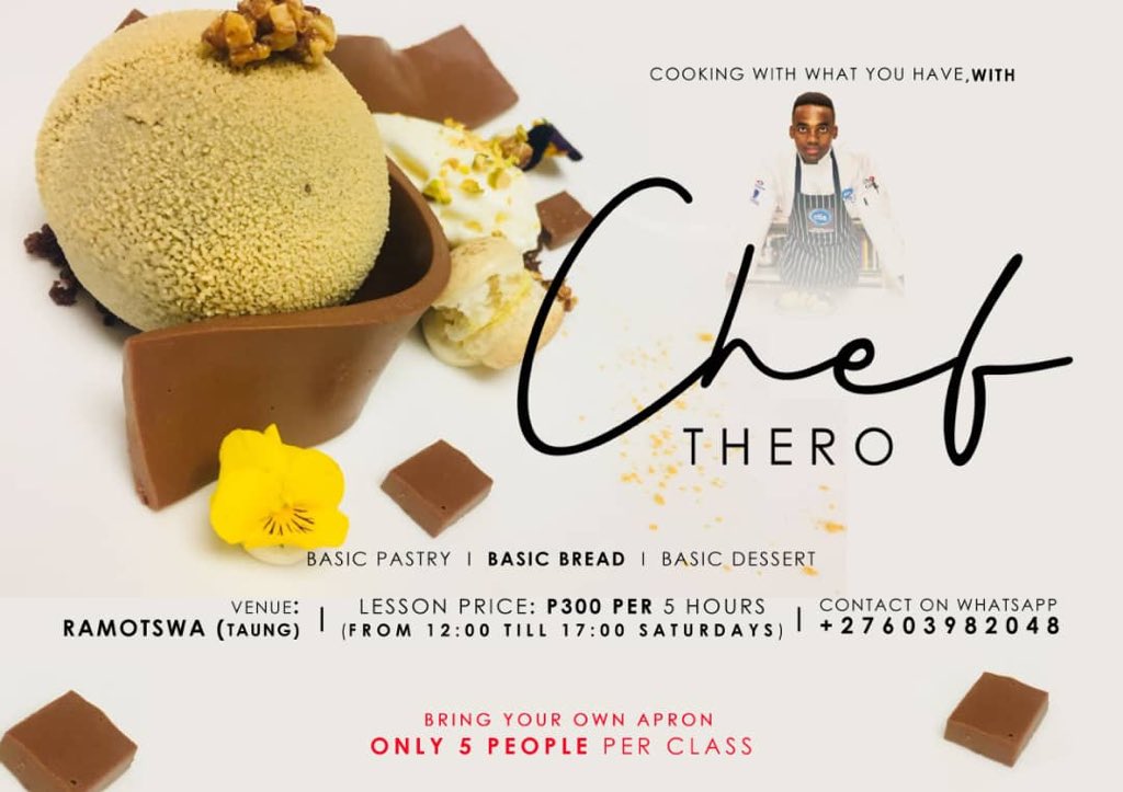 ChefThero's tweet photo. Itโs my pleasure to introduce my new Pastry Classes. On the 1st of September I will host only 5 clients to start with me on
BASIC PASTRIES | BASIC BREADS | BASIC DESSERTS
Watsapp for more info +27 603982048
#pastry #pastrychef #baking #foodie #bw #bwchef
RT for Awareness ๐๐พ https://t.co/9po5bjbJ7V