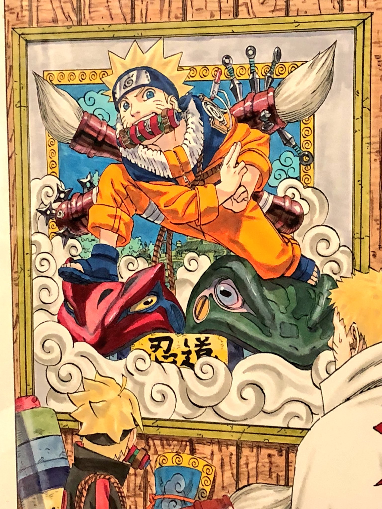 ジャンプ展 vol.3 カード ステッカー ナルト ボーボボ ブリーチ