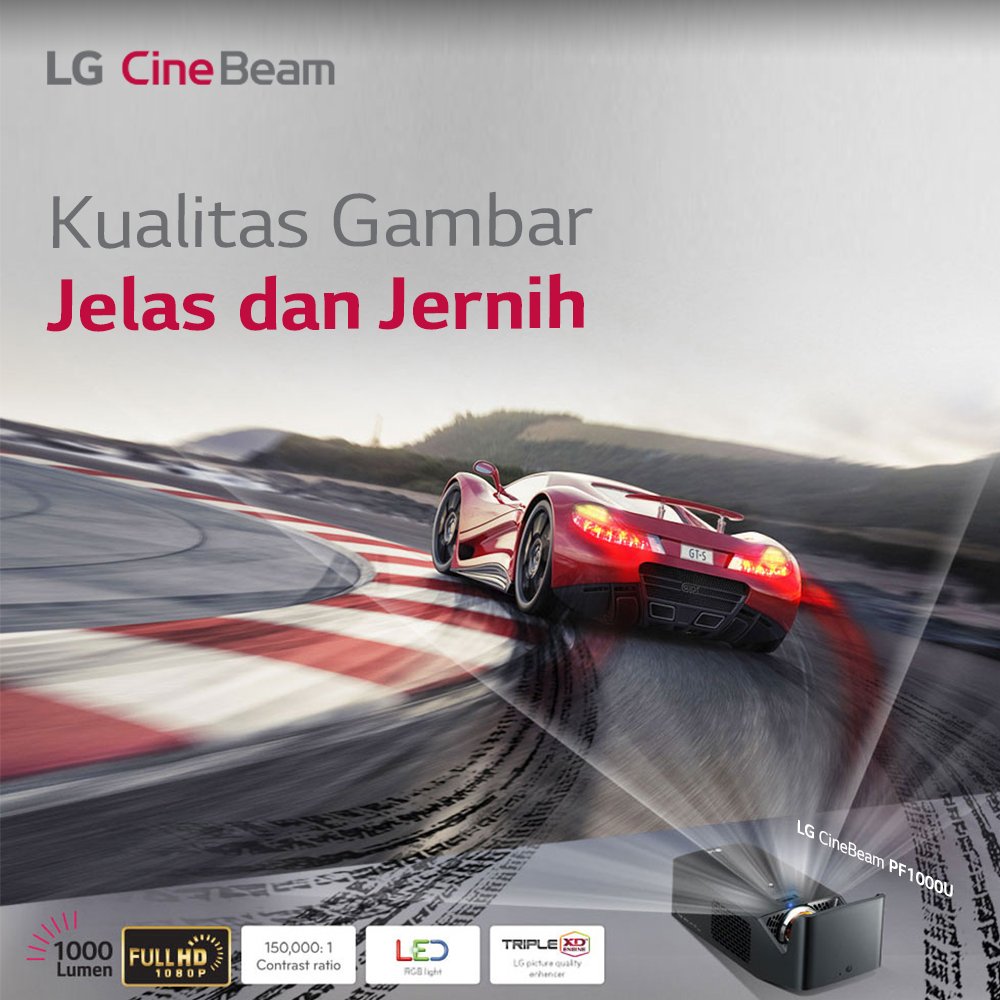 lgeindonesia's tweet photo. Untuk nonton film, presentasi pekerjaan, main game, #LGCineBeam #PF1000 pilihan yang tepat gak ada tandingannya, kualitas gambar jelas dan jernih, pas kan!!
Cek lengkap nih disini https://t.co/yQOExQlP92
#LGProjector #ProjectorTerbaik #LGIndonesia #LGITIndonesia https://t.co/LWDPY8LSoO