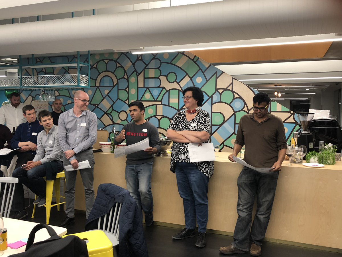 brainmates's tweet photo. Team #3 say that this product has been engineering led up to now, and no one has really looked for a customer problem. They seem a bit put out they haven’t been involved until now. #prodtalks #producttournament https://t.co/JNJqYQjUwp