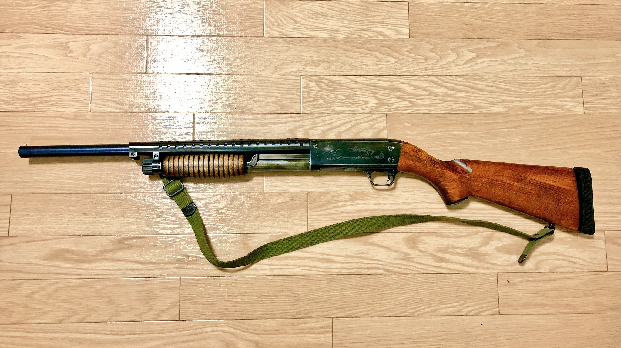 マルシン モスバーグ M500 SSB ウッドSP ジャンク リペア マルシン