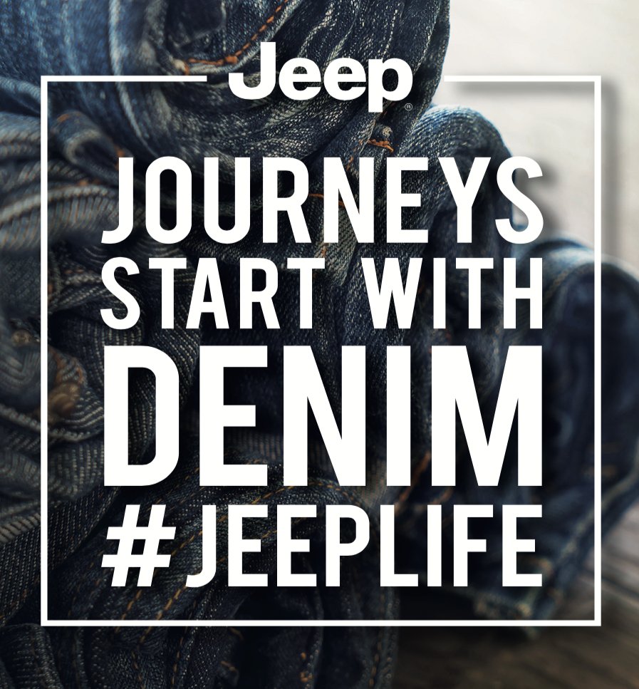 Looking for tough jeans with a straight leg and a bit of stretch? Head over to <a href="/Jeep/">Jeep</a>  - the new summer 2018 collection is now in store at a price point that won't bust the bank! #jeeplife