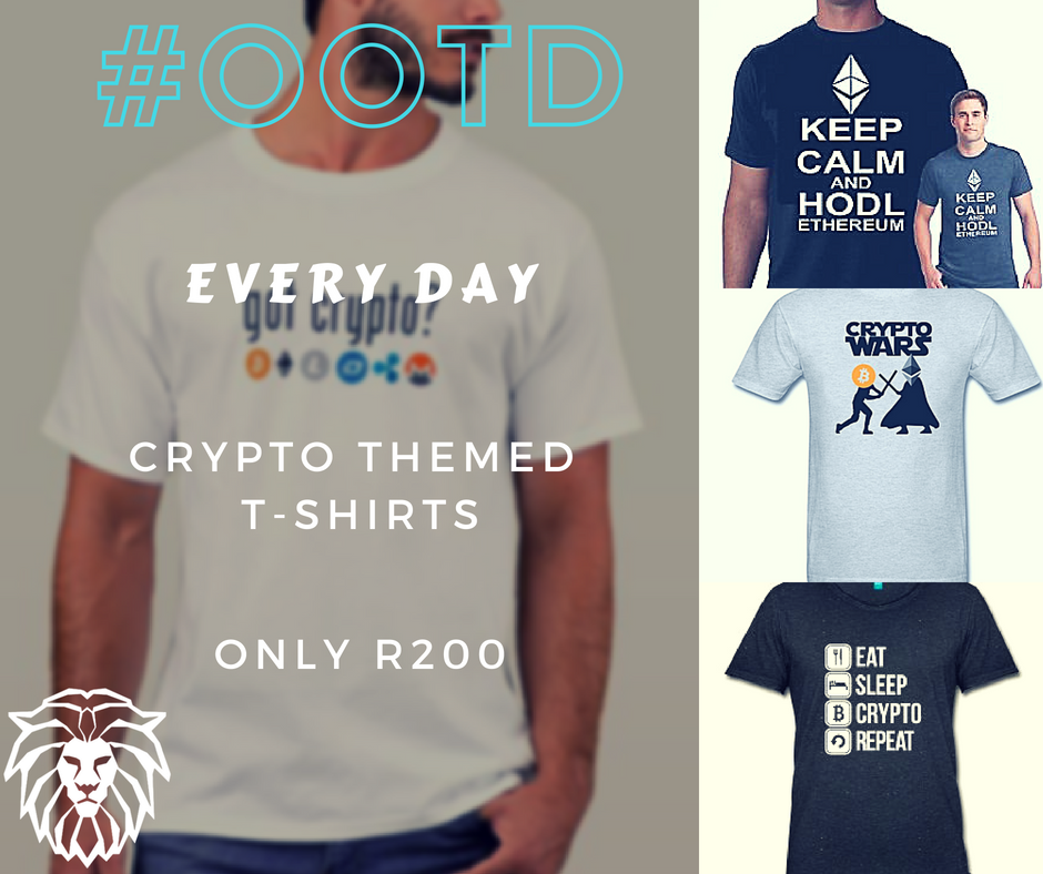 MRCryptoTech's tweet photo. We're really excited about the awesome Crypto themed T-shirts that we've added to our product range... Take a look! #Outfitoftheday #ootd https://t.co/EpNmfQ4flb