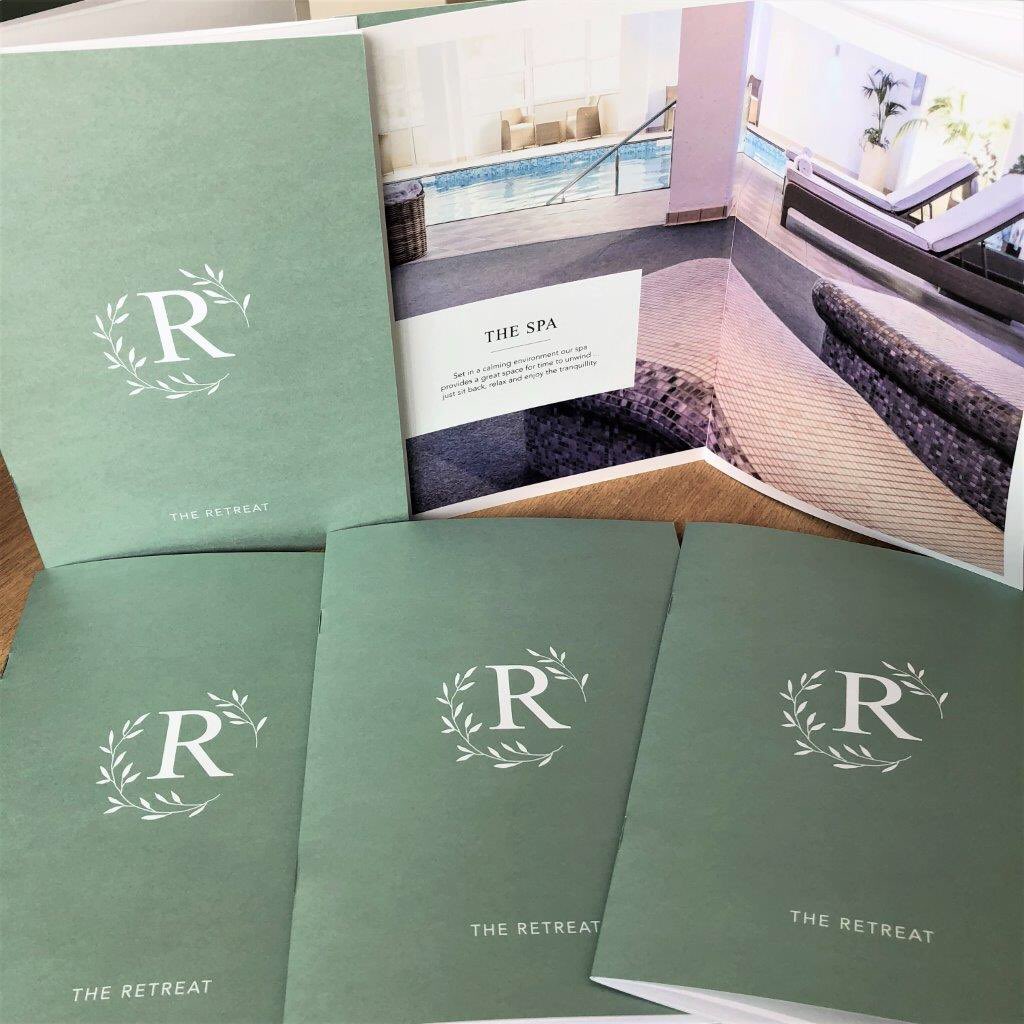 Check out the new Spa brochure we have just delivered to ⁦<a href="/BrendRoyalDuchy/">Royal Duchy Hotel</a>⁩ it has a thick matt cover printed with metallic ink, and the text pages are printed in four colour process displaying all the fantastic treatments available - a treat to print! ⁦@brendhotels⁩