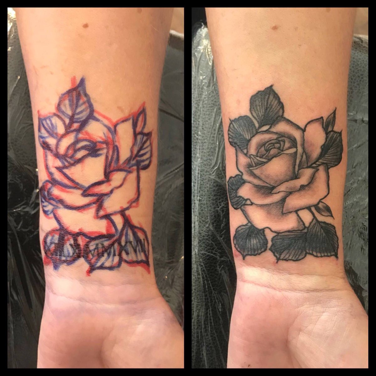 Roman Numeral Tattoos with Flowers