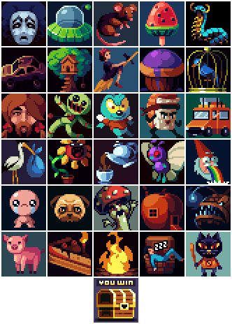 Veksell's tweet photo. Hello. I'm Tanya and I'm pixel artist. I like to draw girls and icons, and always want to creating games.

#VisibleWomen #pixelart #gamedev https://t.co/zVL3L1P8mG