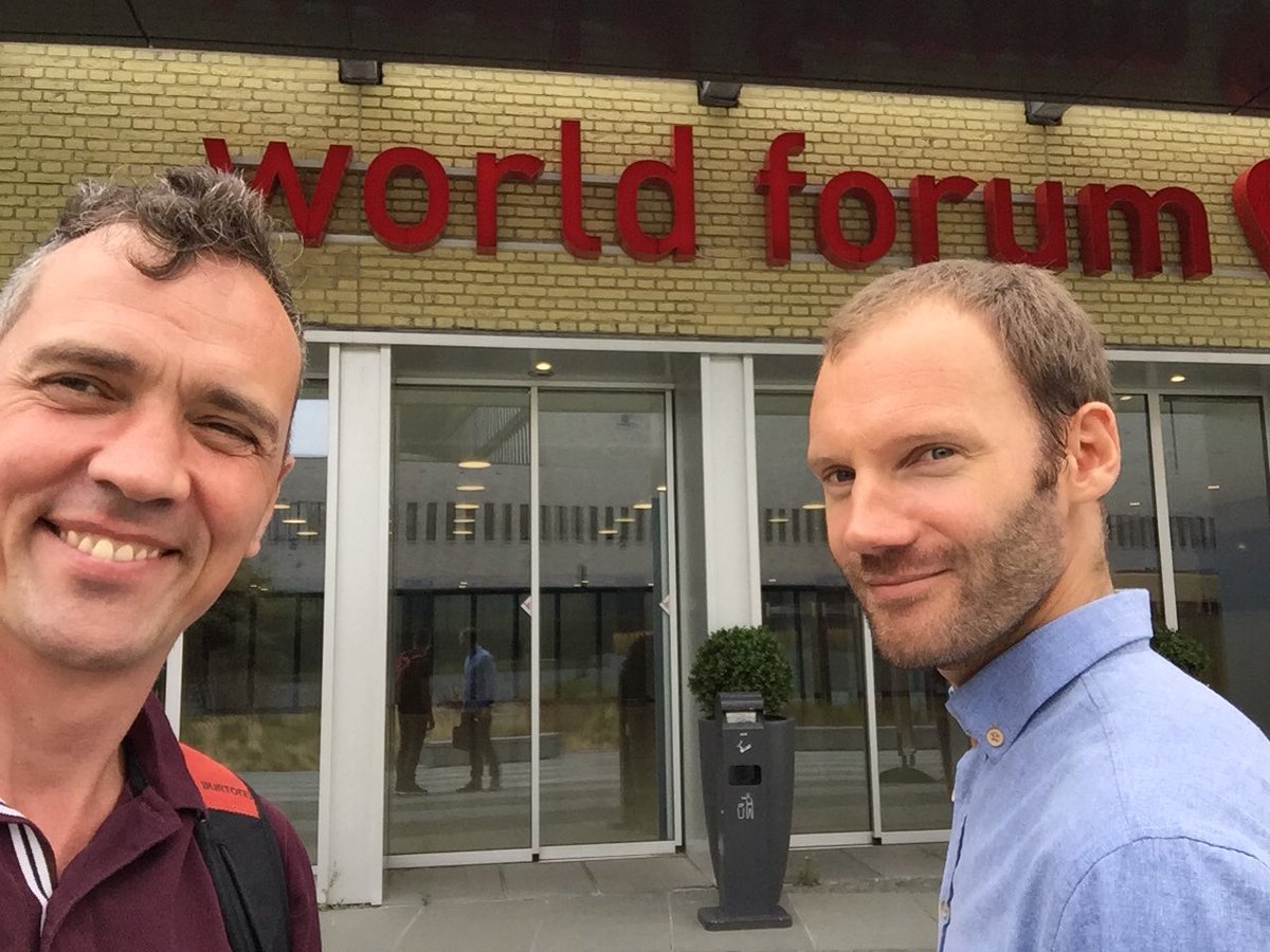 Cvthof's tweet image. Met @tobiasgroenland op verkenning voor tentoonstelling #hackershandshake Nu nog een goed plan indienen bij @ncsc_nl en @Platform_ECP