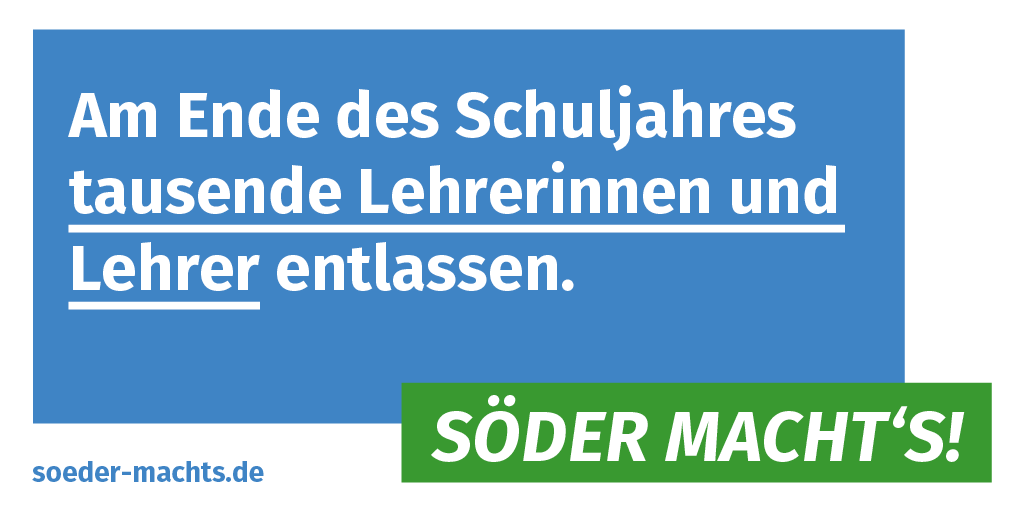 soeder_machts's tweet photo. Auch das: #soedermachts
Mehr unter: https://t.co/vOBmuX1yuv
#ltwby #LtwBY18 #Schule https://t.co/OzsTJv9UGS