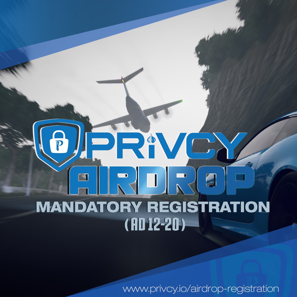 PRiVCY_COIN's tweet image. PRiVCY MANDATORY AIRDROP REGISTRATION FORM
privcy.io/airdrop-regist…

Must be filled out to receive #airdrops 12+ 
New participants join discord: 
discord.gg/dTar3DP

#PRiV #PRiVCY #PRiVCYCOIN @testament @chuckfcknbilly @_ericpeterson_ #airdrop #airdropalert #TOR $PRiV #AD1112