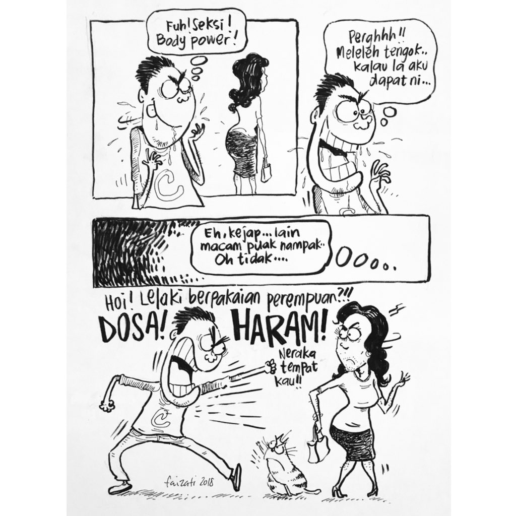 By Faizati On Twitter Eh Kartun Komik Haram Islammelayu