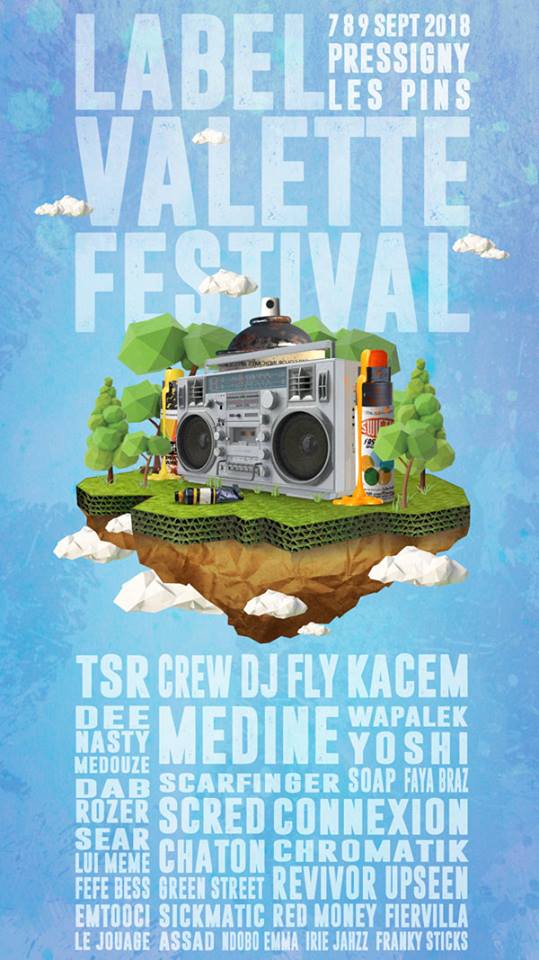 C'est pas une prog' de concerts de fou ça ? RDV les 7, 8 et 9 septembre au Domaine de La Valette !
<a href="/TourismeLoiret/">Tourisme Loiret</a> <a href="/leloiret/">Le Loiret</a> 
Billetterie : weezevent.com/label-valette-…
#streetart #rap #hiphop #festival