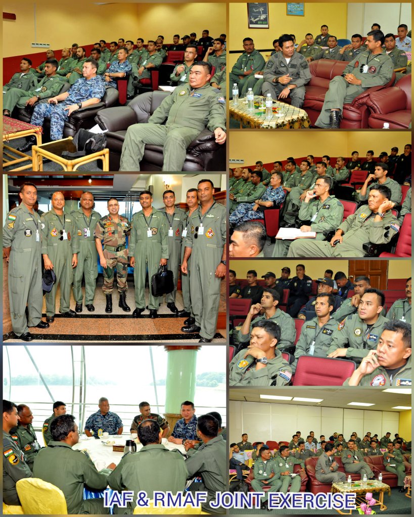 IAF_MCC's tweet image. IAF &amp;amp; RMAF #JointExercise :On 20 Aug 18, the crew of SU-30 &amp;amp; C-130 aircraft interacted with each other.
It was an opportunity to exchange knowledge, good practices &amp;amp; methodology of operating the similar machines.
Way ahead towards building strong relationships &amp;amp; collaborations.