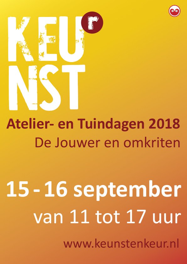 voorbereidingen treffen voor de #atelier en #tuin dagen van #keunstenkeur, #inrichten, #sorteren, #etaleren