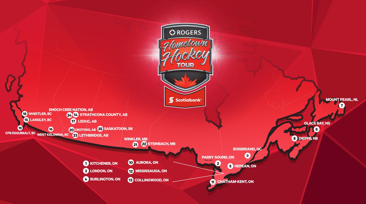 SportsnetPR's tweet photo. Hittin’ the Open Road!

Rogers @hometownhockey_ set for fifth cross-country tour, beginning October 5

#HometownHockey

https://t.co/KLpsvlr3Zm https://t.co/ilojfNghf1
