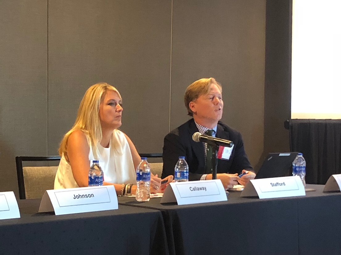 SignatureFD's tweet photo. Lance Stafford joined Ansley Callaway this past Friday, to discuss “Hot Topics and Tips” for lawyers at the Nuts & Bolts of Family Law conference in Savannah, GA. Thanks to chairwoman Kyla Lines and @iclega for including us! #SignatureFD #SignatureWOMEN #georgiafamilylaw https://t.co/XdVJ6o8nXg