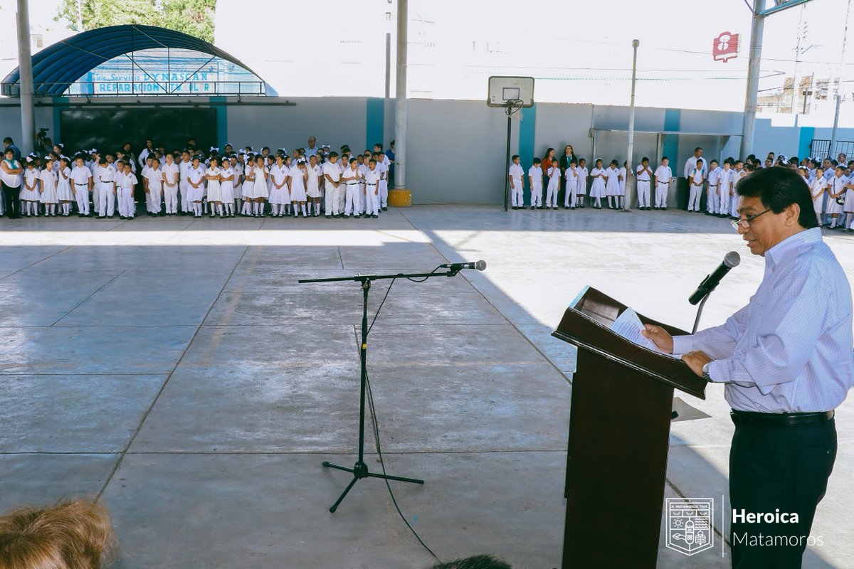 Ayer inició un ciclo escolar más en la vida de miles de estudiantes matamorenses, esperamos que con mucho ánimo, entusiasmo y hambre de aprender, continúen su camino estudiantil ¡Bienvenidos a clases! #Matamoros