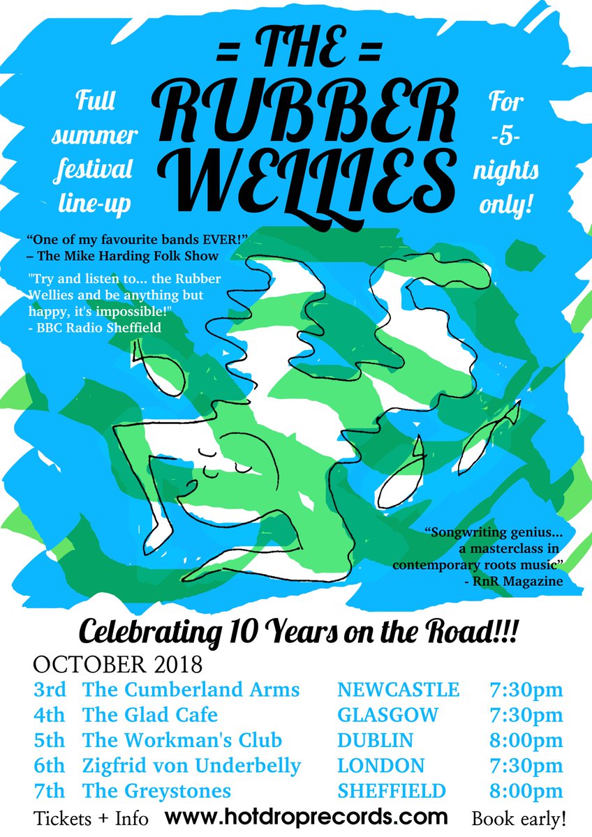 RubberWellies's tweet image. Looking forward to @greenbelt this weekend!! Hope to see some of you there! Also, don't forget to check out dates for our 10 years on the road tour this October!! It's going to be a blast x