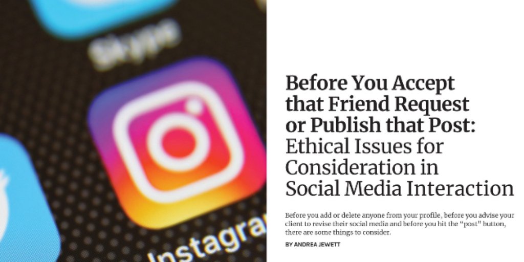 Smith & Carson (@smithandcarson) on Twitter photo Smith & Carson's Andrea Jewett, J.D., CFE, is featured in the latest edition of the Georgia Bar Journal (p. 19) discussing the ethical issues surrounding #socialmedia in the #legal industry. | buff.ly/2MJahB0 via <a href="/StateBarofGA/">State Bar of Georgia</a> Smith & Carson's Andrea Jewett, J.D., CFE, is featured in the latest edition of the Georgia Bar Journal (p. 19) discussing the ethical issues surrounding #socialmedia in the #legal industry. | buff.ly/2MJahB0 via <a href="/StateBarofGA/">State Bar of Georgia</a>