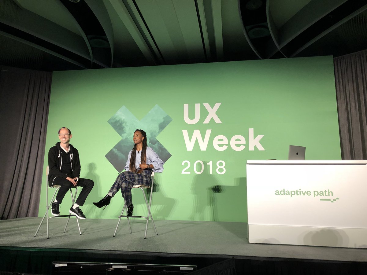 AttilaSCDG's tweet photo. @chinchilla1970 and @jjg kicking off #uxweek18. These are the awe-inspiring moments we work so hard for. https://t.co/f5axzJWCmP