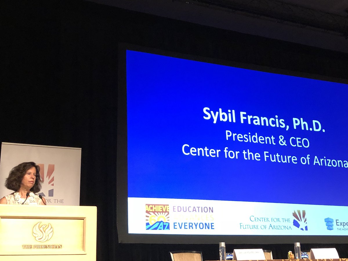 HeliosEdFnd's tweet image. Great to be at the @AzCities Annual Conference Education Pre-Conference Session featuring @SybilFrancisCFA of @arizonafuture, @CMTAzEd of @ExpectMoreAZ as they share how #Arizona can improve through the #AZProgress Meter and @Achieve60AZ #Go60AZ