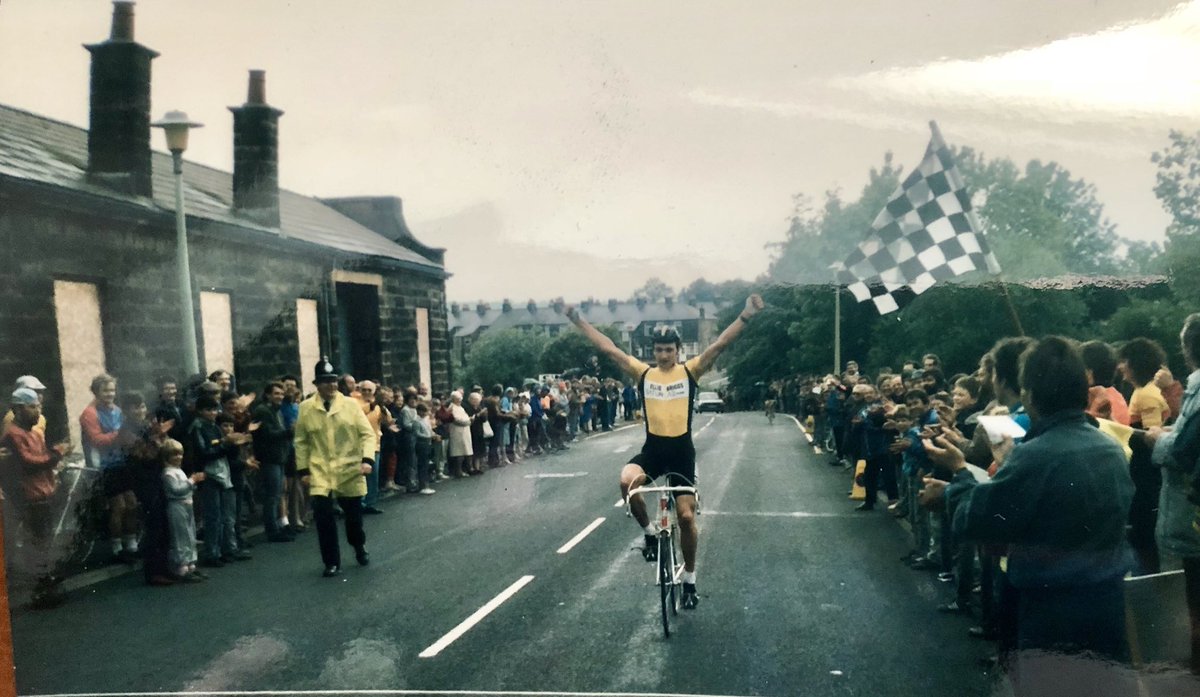 mission753's tweet photo. The very first Otley Town Centre Road Race 1985, won by Dave Mann. (pic courtesy @rikwalker) https://t.co/X3zDko8yMG