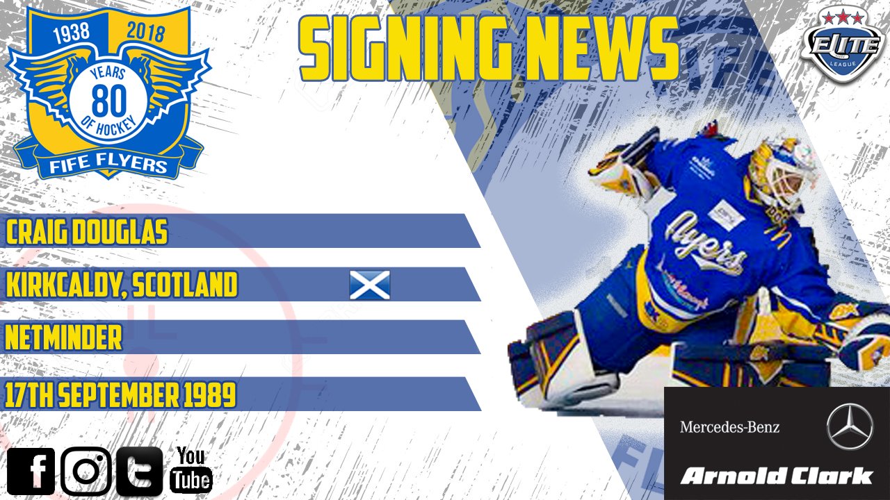 Fife Flyers on Twitter "SIGNING Flyers Complete Netminding Team with