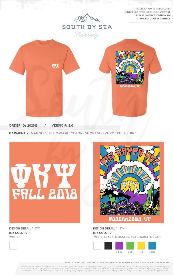 The link to our fall '18 shirt/tank top order is now open! Shirts will be mailed to the house and distributed from there. Check it out 🌅 southbysea.com/preorder/20251…