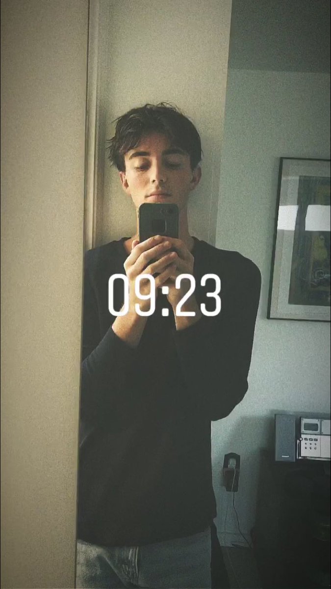 greysonchance's tweet image. tuesday morning.